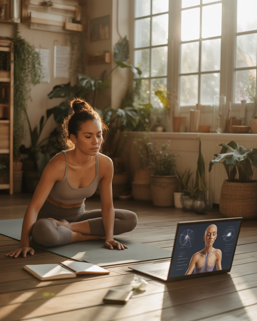 ¿Dudas sobre estudiar yoga online? Descubre los mitos y verdades de realizar un profesorado de yoga a distancia y por qué el Método NF garantiza tu aprendizaje profesional.